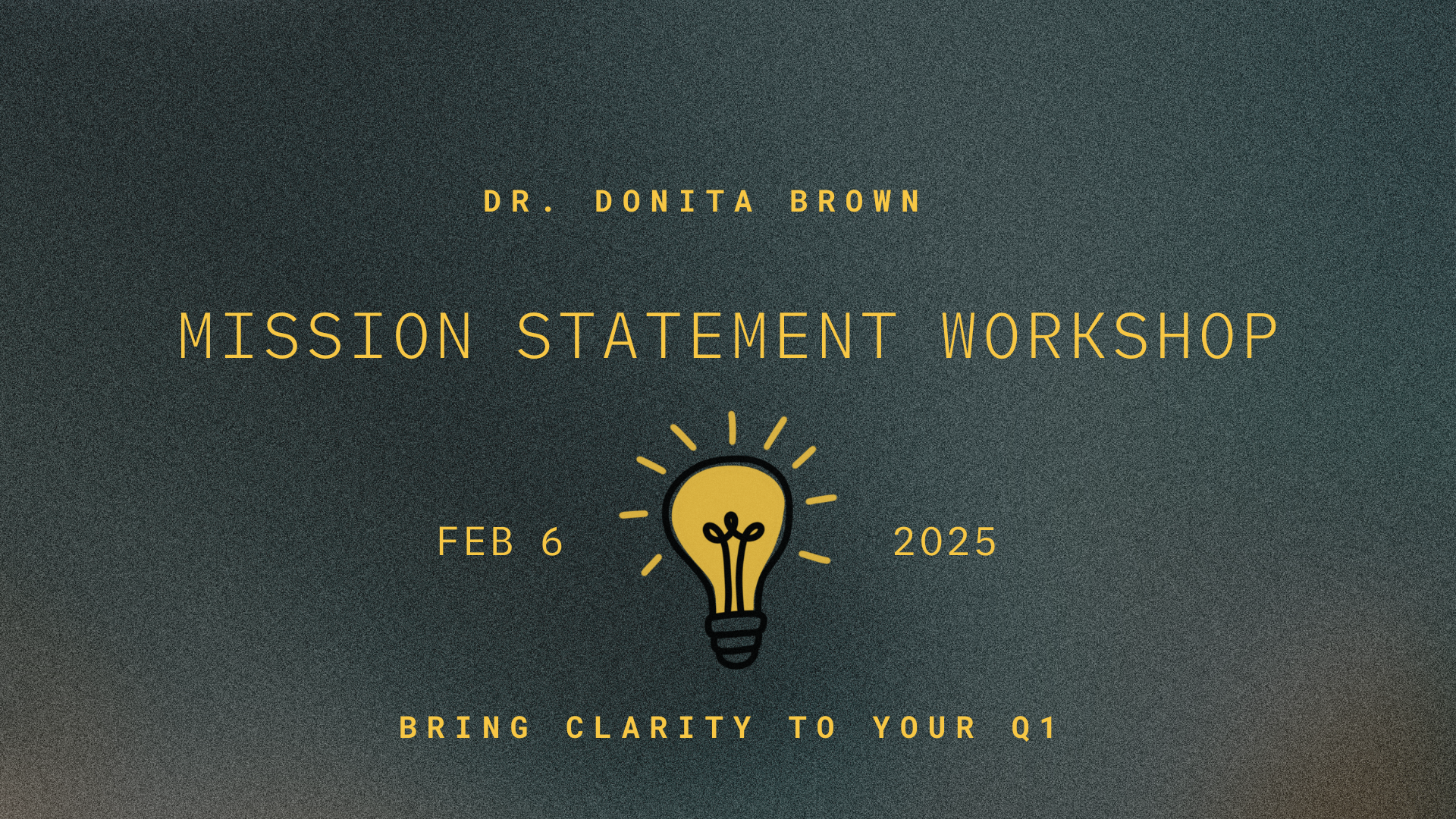 mission statement workshop header